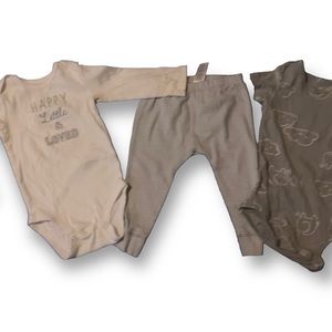 Boys Infant 3 piece sleepwear or play wear set by Carter's